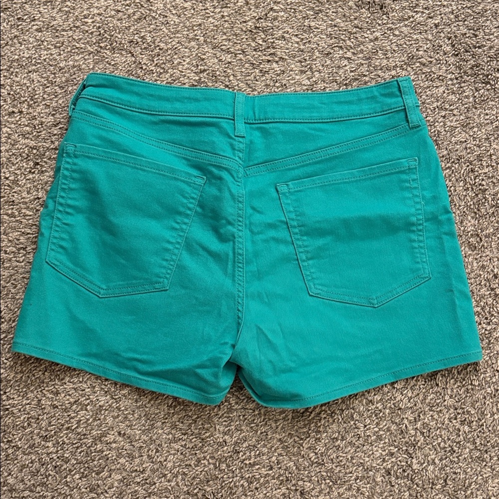 Old Navy Teal Jean Shorts - Picture 3 of 3